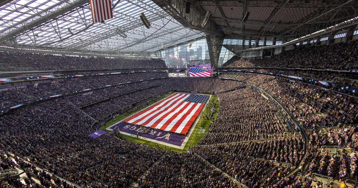 O US Bank Stadium sediará o jogo Kansas City x Tampa Bay no domingo, se necessário

