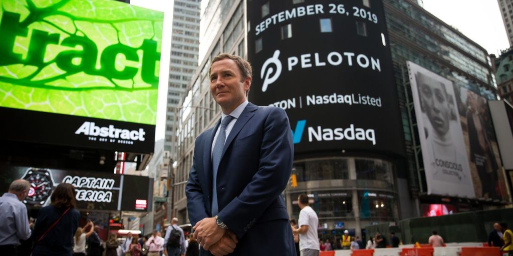 O cofundador do Peloton, John Foley, enfrentou frequentes chamadas de margem do Goldman Sachs à medida que as ações caem
