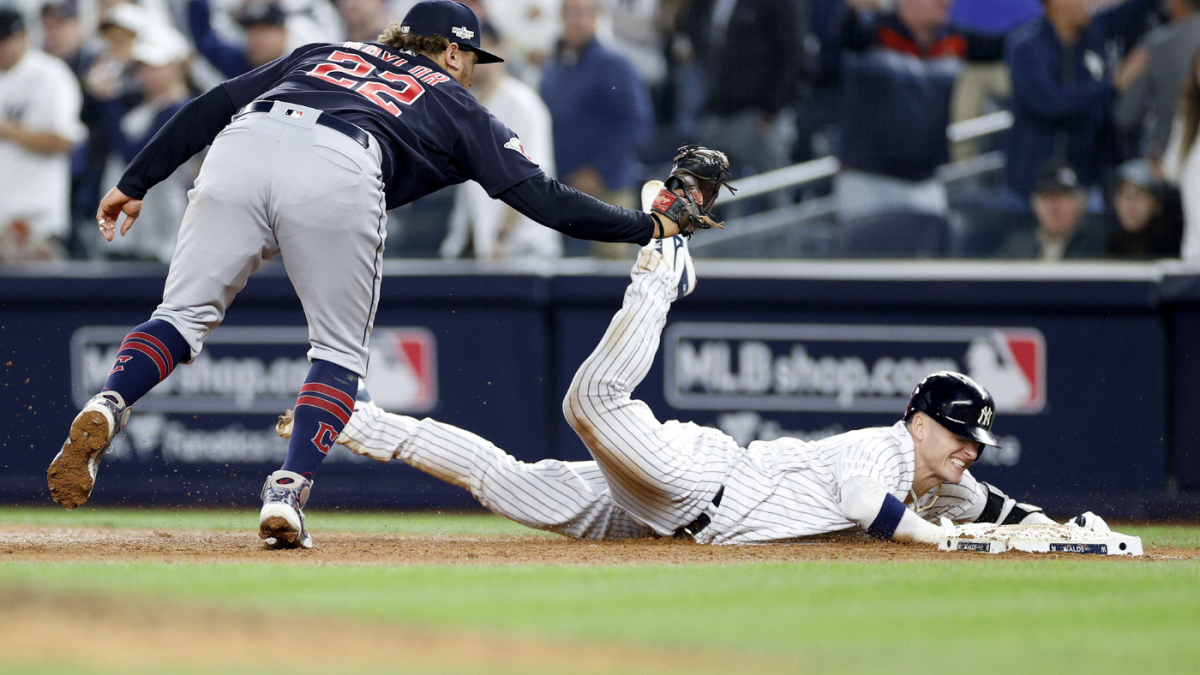 Assista: Josh Donaldson, do Yankees, foi demitido depois de pensar que atingiu a casa no ALDS Game 1 vs.

