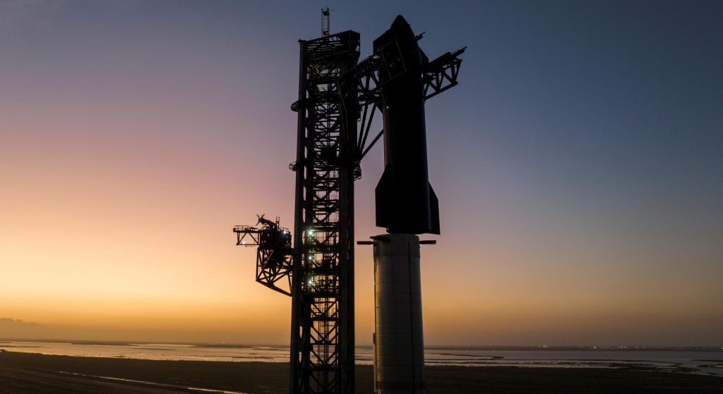 A SpaceX armazenou totalmente um foguete Starship pela primeira vez em seis meses