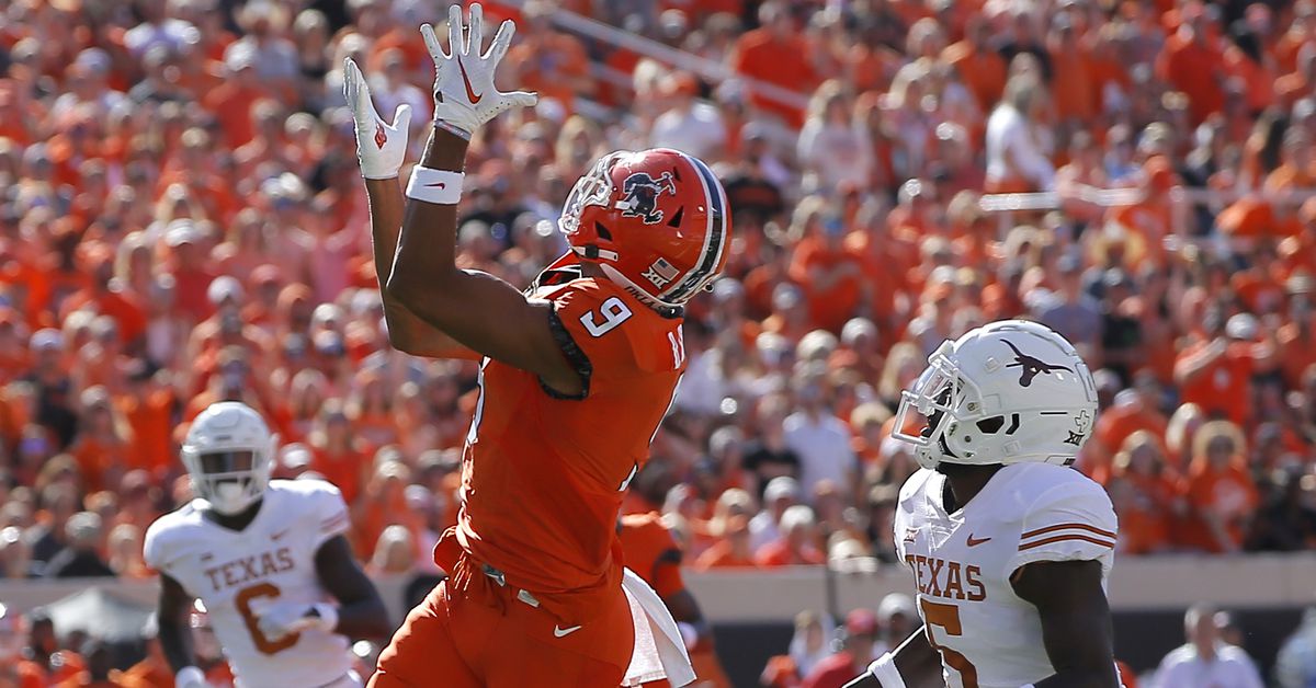 No.20 Texas vs No.11, Oklahoma State Atualizações ao vivo: Quinn Ewers INTs tenta o retorno dos Longhorns na derrota por 41-34

