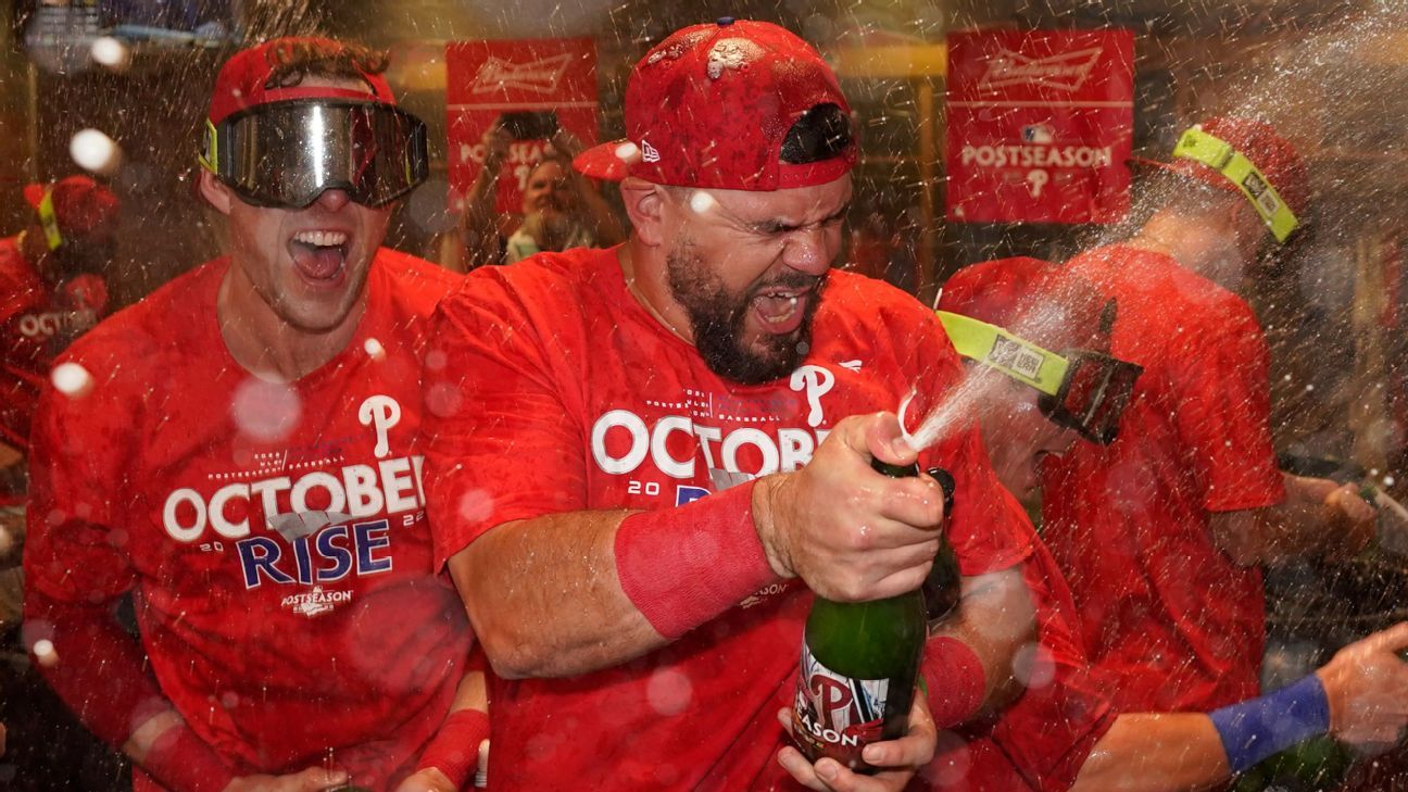 O confiante Philadelphia Phillies vence, conquistando sua primeira vaga na pós-temporada em 11 anos

