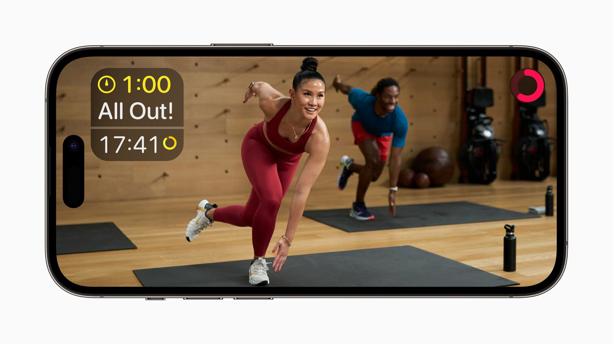 Apple Fitness Plus no iPhone