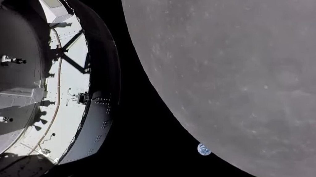 Orion captura vistas de tirar o fôlego ao completar seu sobrevôo mais próximo da Lua