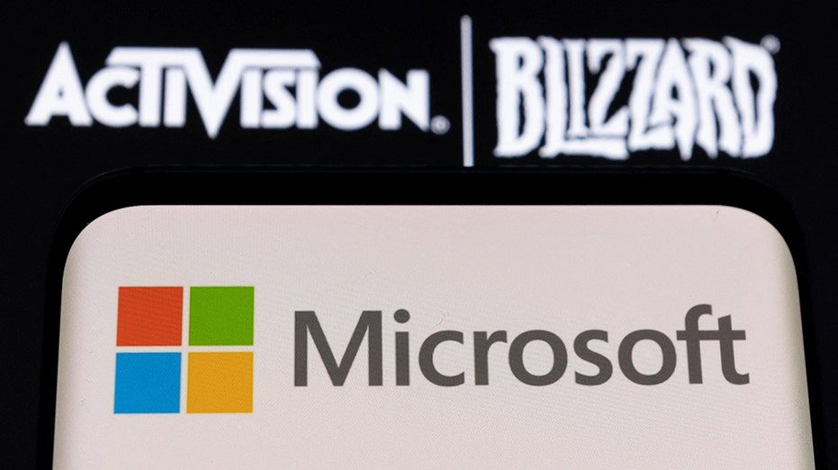 Logotipos da Microsoft e da Activision
