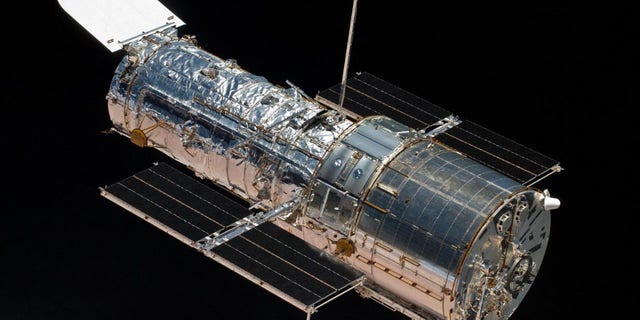 Um astronauta a bordo do Ônibus Espacial Atlantis capturou esta imagem com o Telescópio Espacial Hubble em 19 de maio de 2009.