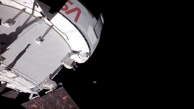 "Excedendo as Expectativas" - A espaçonave Orion realiza sua primeira inspeção