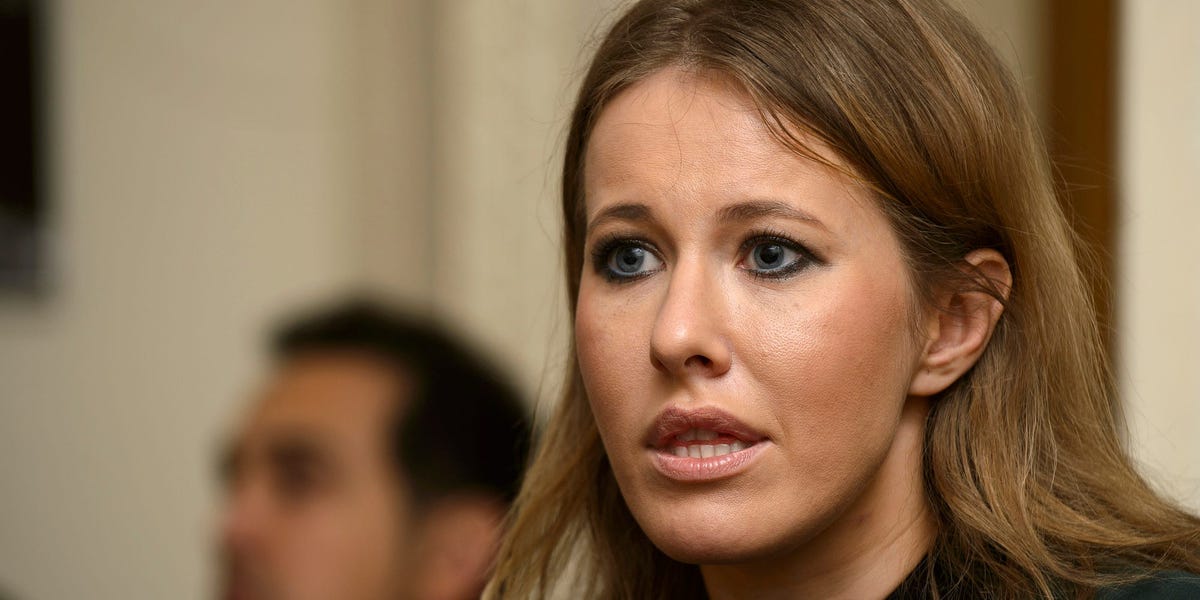 Ksenia Sobchak diz que está em 