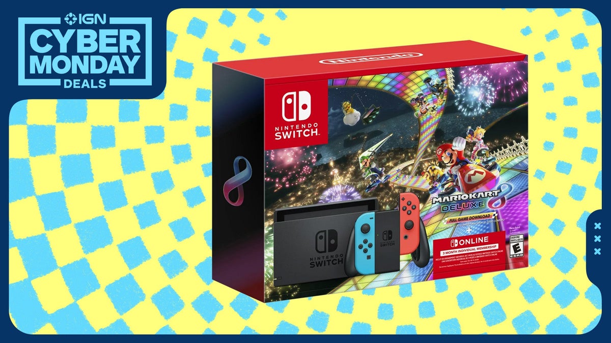 O pacote Nintendo Switch Black Friday 2022 agora é um pacote Cyber ​​​​Monday

