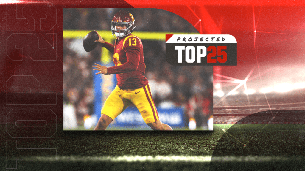 TOP 25 DE HOJE: playoffs de USC e Clemson melhoram em meio a saltos no ranking do futebol universitário