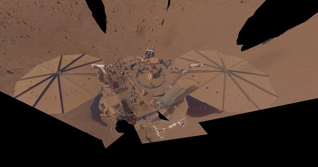 Talvez a sonda pioneira de Marte tenha acabado de enviar para casa uma última foto assustadora