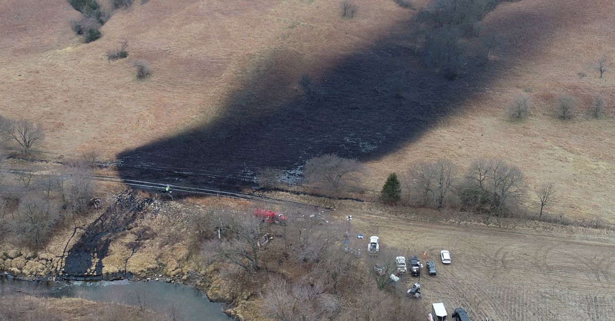 A limpeza de Keystone transforma um remoto Kansas Valley em uma pequena cidade

