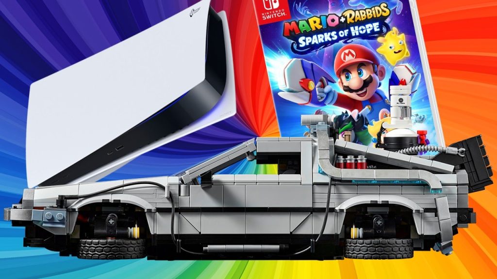Ofertas diárias: PS5 disponível, Mario + Rabbids: Sparks of Hope por US $ 32, LEGO Back to the Future Delorean e muito mais